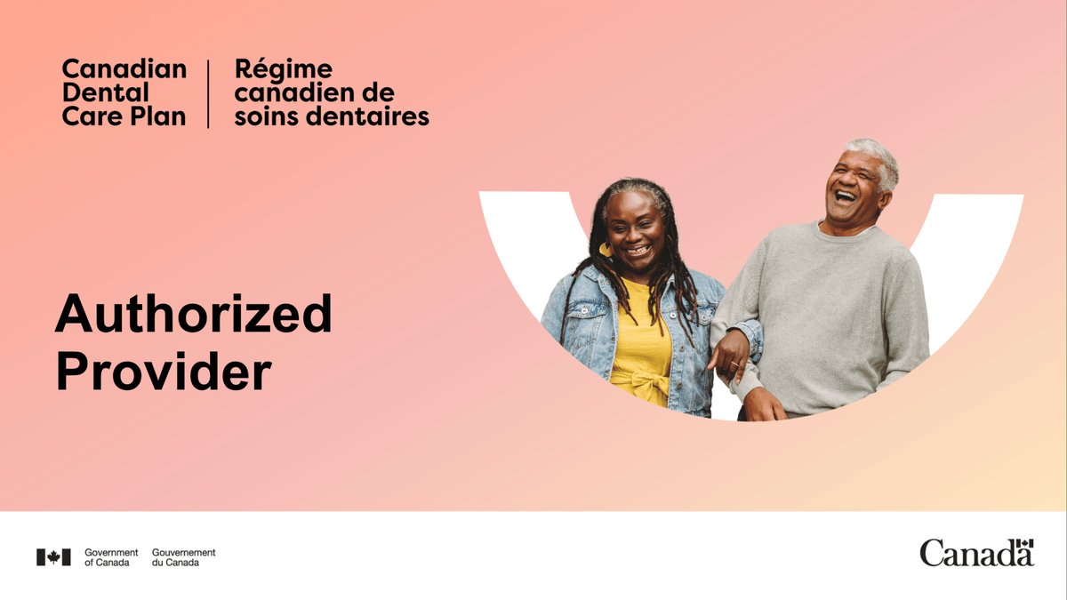 Canadian Dental Care Plan Authorized Provider